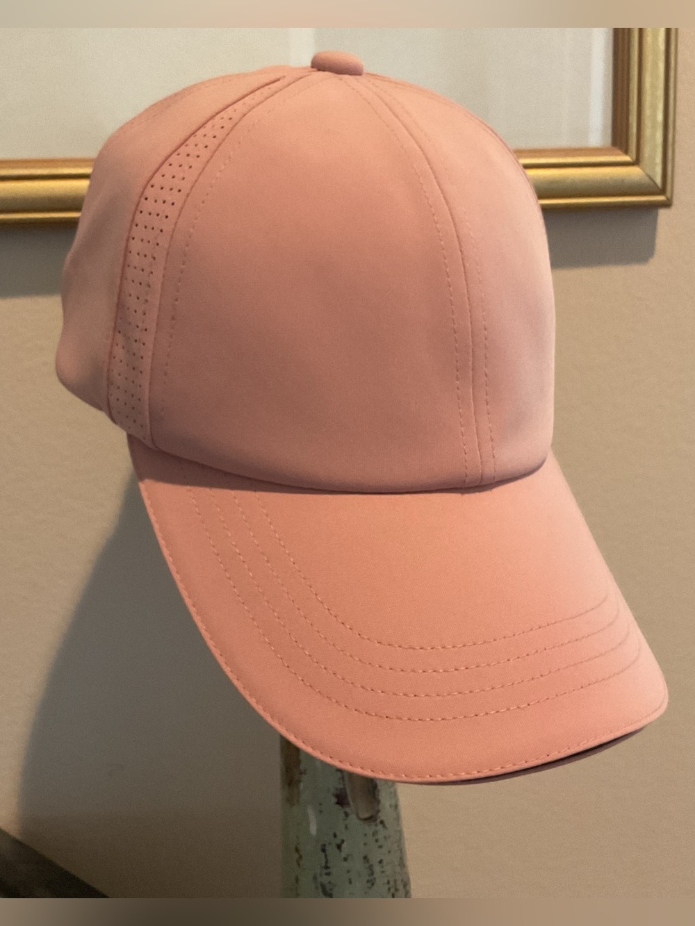 Chico’s Dusty Pink Baseball Cap Hat NWOT